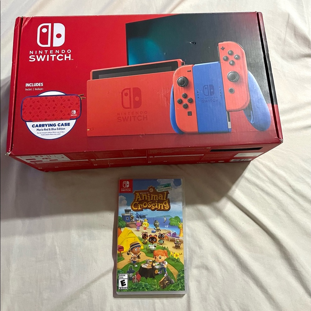 SOLD: Nintendo switch Mario limited addition